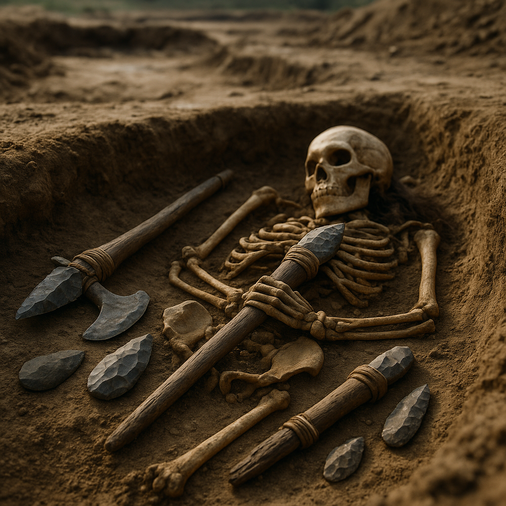Stone Age Gender Myths Shattered: Women Warriors Buried with 150+ Stone Tools