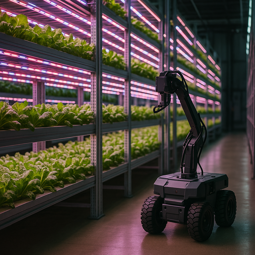 LED Breakthroughs Finally Make Vertical Farming Profitable